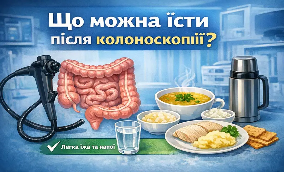 Що можна їсти після колоноскопії?